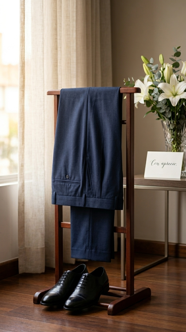 Pantalón Frescolene Con Prenses