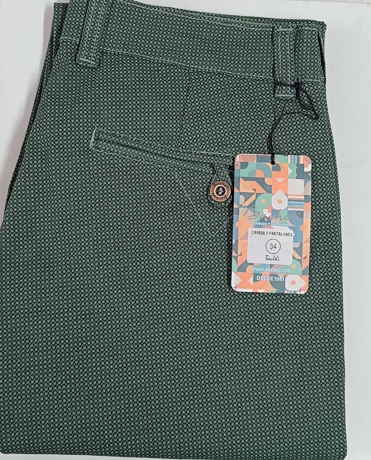 Pantalon Dril Licrado Lucca